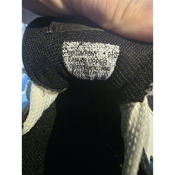 Polo Ralph Lauren Slaton Shoes Sneakers Mens 9.5 D Running Blue/White Pony - Picture 9 of 9